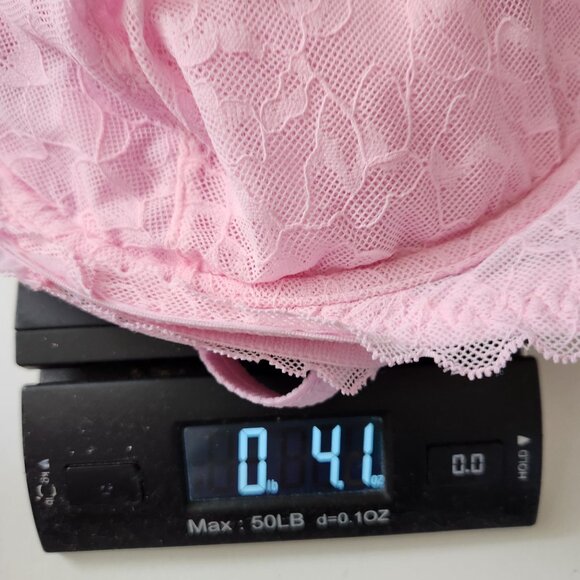 Auden Pink Lace Underwire Bra Size 46DDD Adjustable Straps NWT - Picture 10 of 10